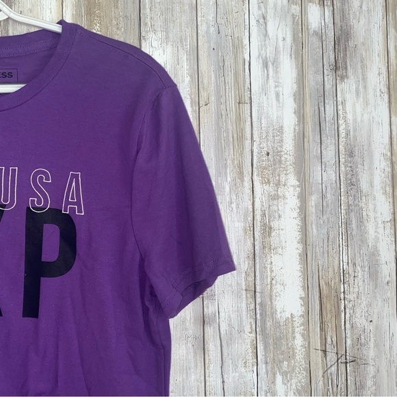 Express Purple Tee - Picture 3 of 4